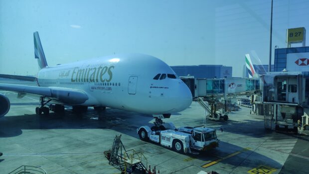 Flug mit A380 von Emirates